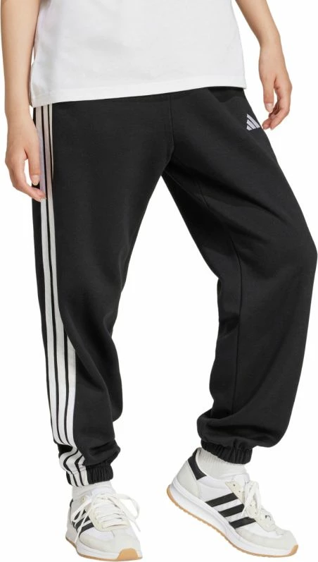 Hlače adidas za ženske, črne