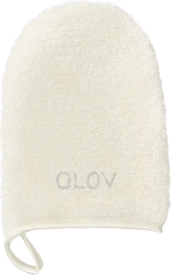 Rokavica za odstranjevanje ličil Glov Classic Ivory, za ženske, 1 kos