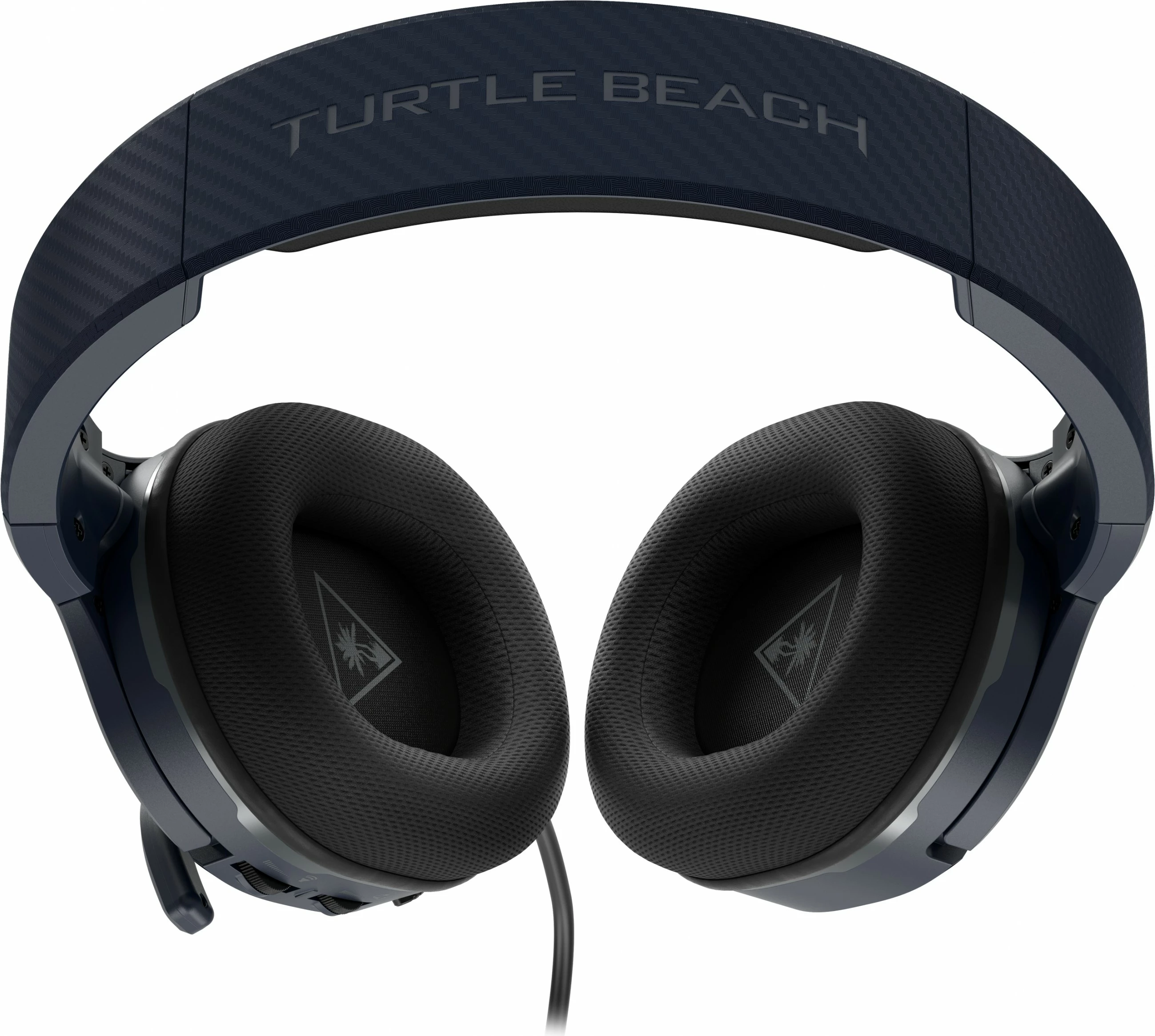 Gaming slušalke Turtle Beach Recon 200 Gen 2, s kablom, bass boost, mikrofon flip-to-mute, črne/mornarsko modre