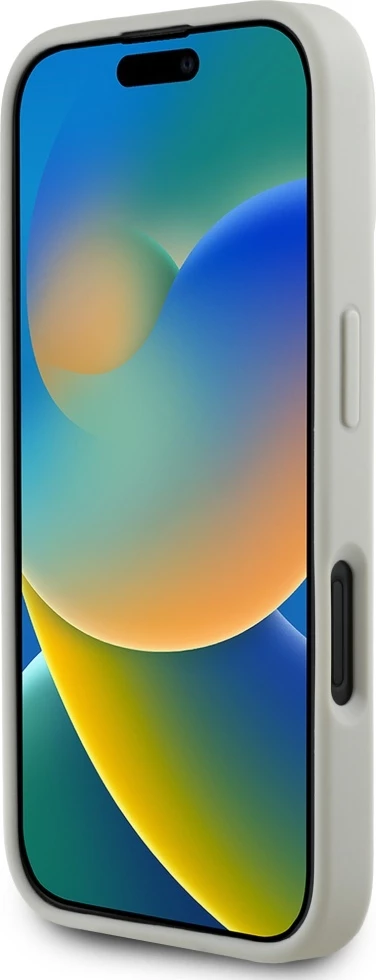 Ovitek za telefon HC 3D Rubber Double Heads Karl Lagerfeld za iPhone 16, bež