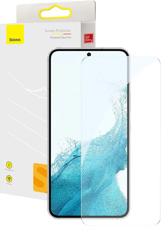 Zaščitno steklo Baseus za Samsung S23, prozorno