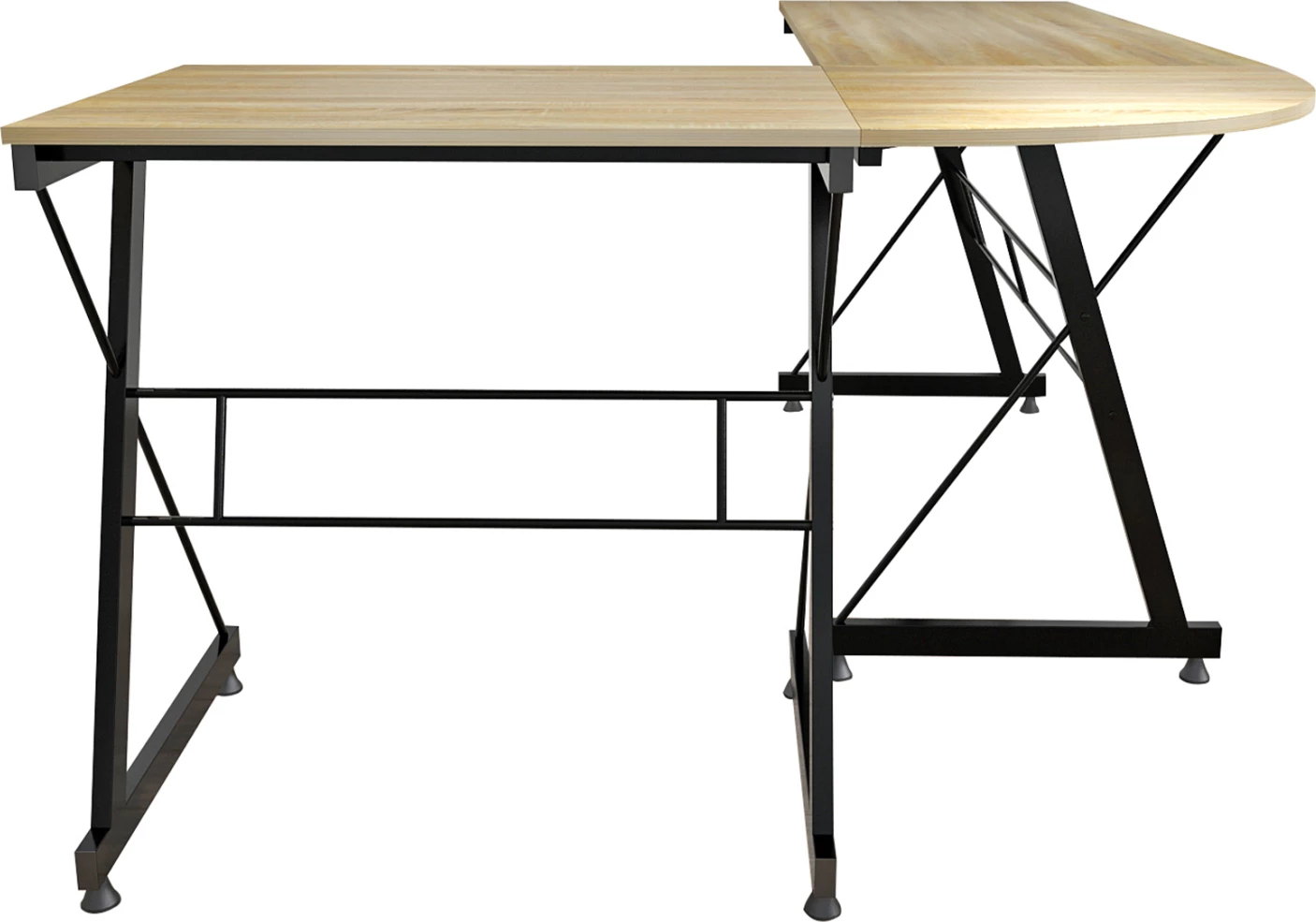 Pisarniški kotni komplet Sonama s kovinskim okvirjem FH2127.01 158Χ120Χ74cm