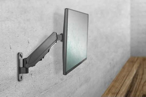 Stenski nosilec za monitor 17–32", Digitus DA-90396, 8 kg, črn