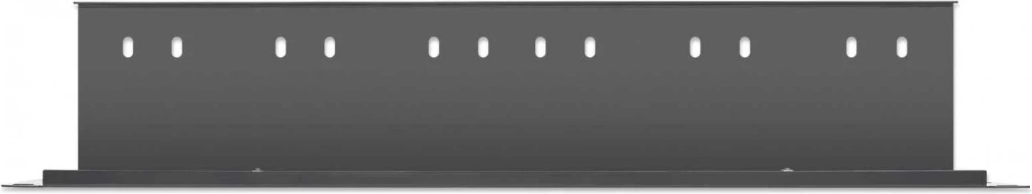 Panel za upravljanje kablov Intellinet 715812, 1U, črn, komplet 2 kosa