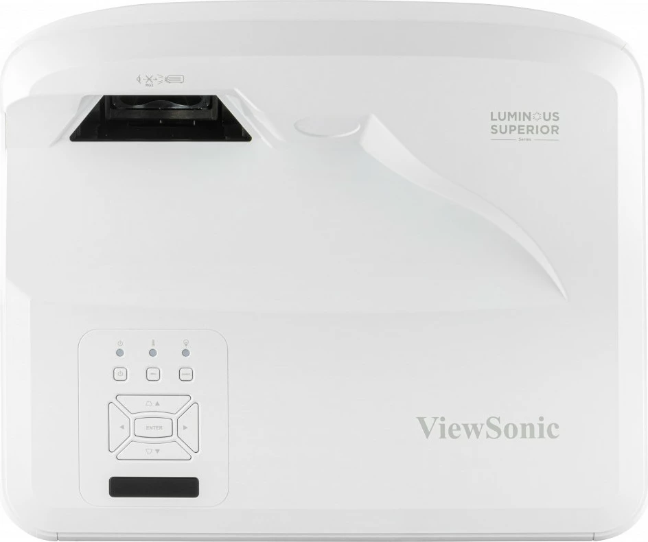 Ultra kratka projekcija projektor Viewsonic LS832WU, 5000 ANSI lumnov, WUXGA, bel