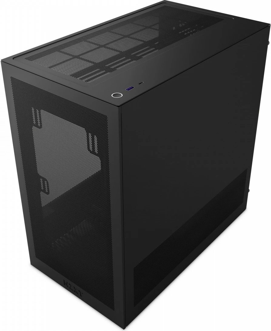 Računalniško ohišje H3 Flow NZXT, Mini Tower, ATX/Micro ATX, črno