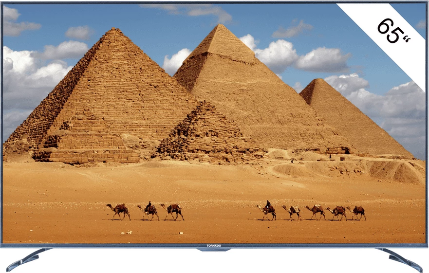 Televizor 65" 4K Ultra HD Tornado 65UA3400X, črn