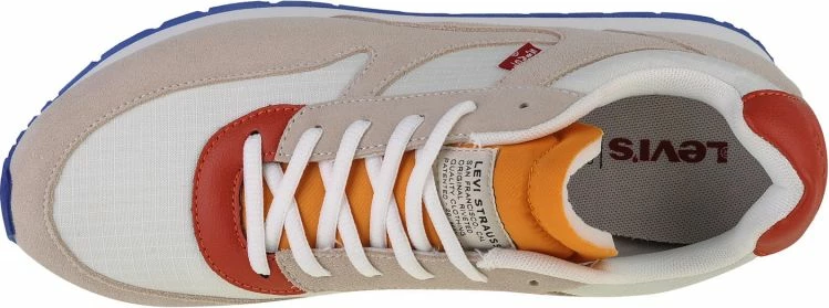 Nizke moške superge, Levi's, bele