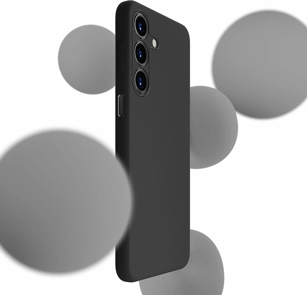 Ovitek iz silikona 3mk za Samsung Galaxy A25 5G, črn