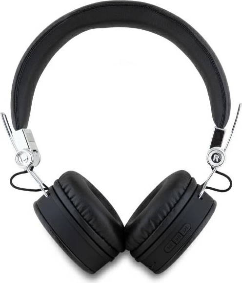 Bluetooth on-ear slušalke, klasično okrogle, črne Guess GUBH70PGTSPSK