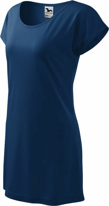 Obleka Malfini za ženske, modra