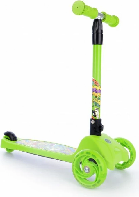 Trotinet za otroke, Tempish, zelen in rožnat