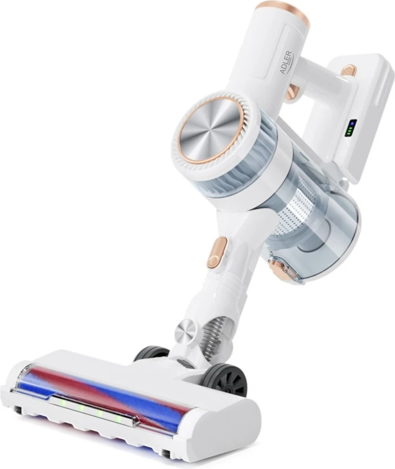 Brezžični sesalnik, 0,4 L, 2200 mAh, bel Adler AD 7079