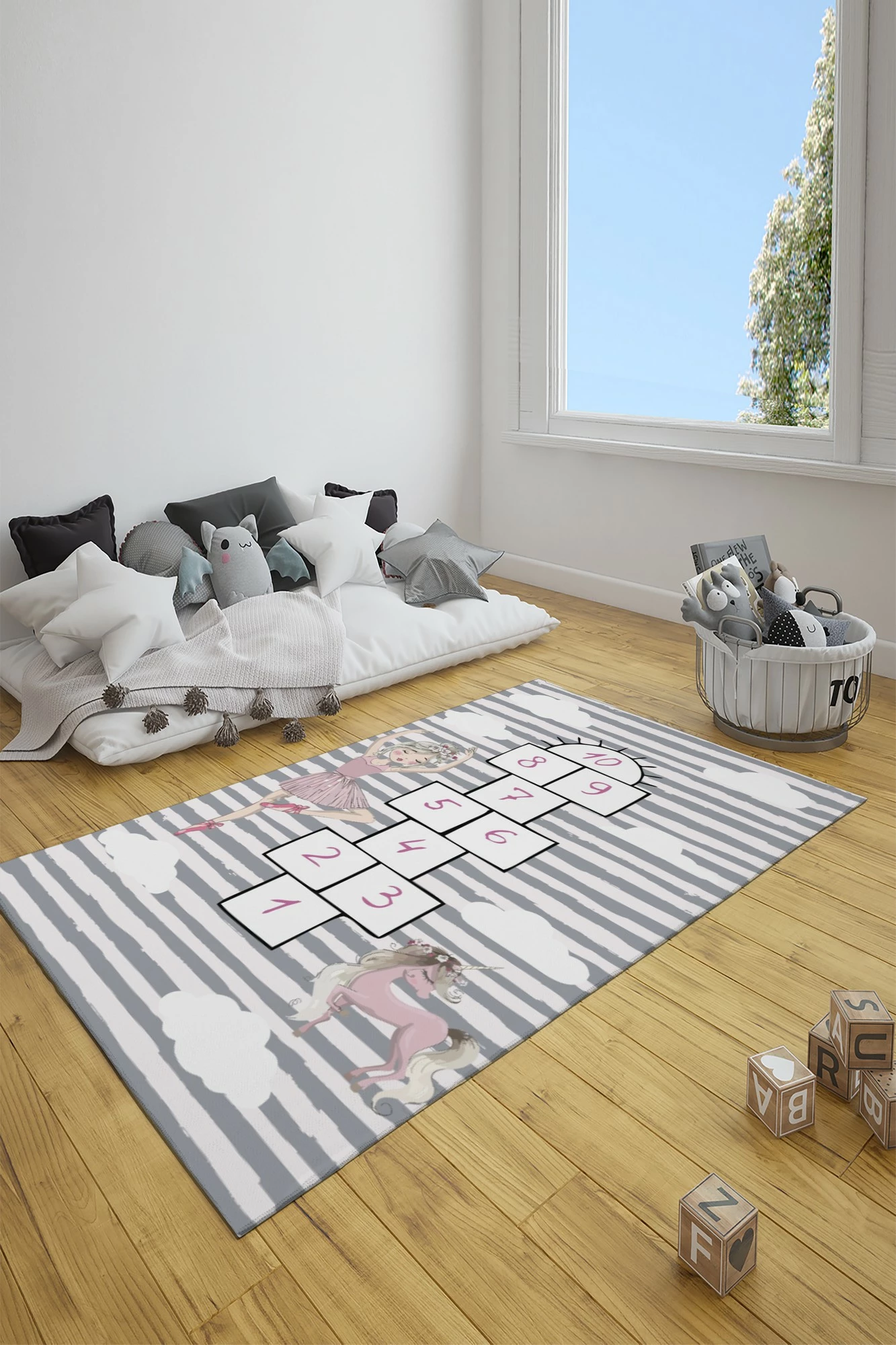 Otroška preproga, večbarvna, 80 x 200 cm Conceptum Hypnose, DA-1721