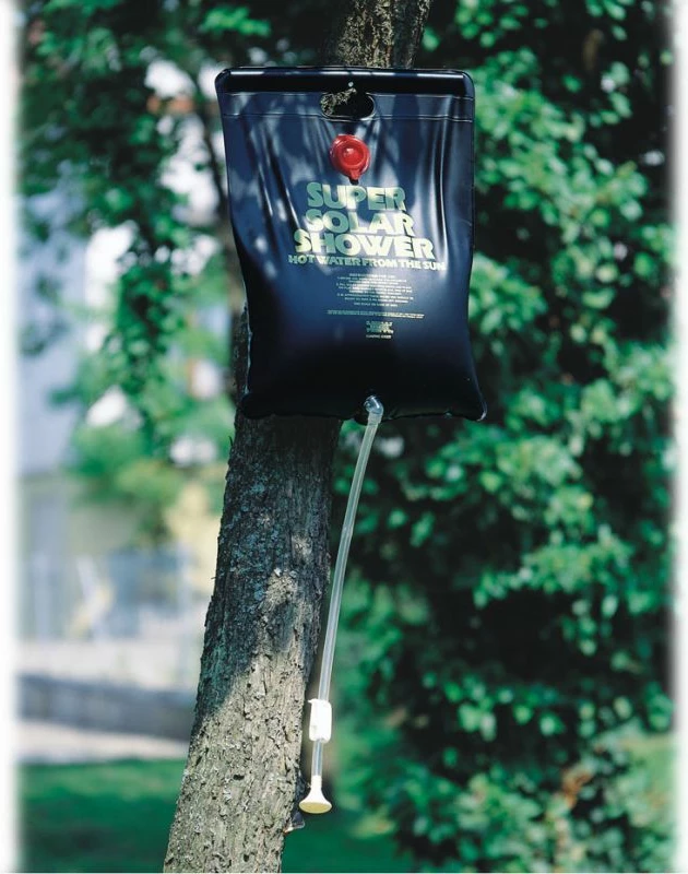 Solarna prha High Peak, črna