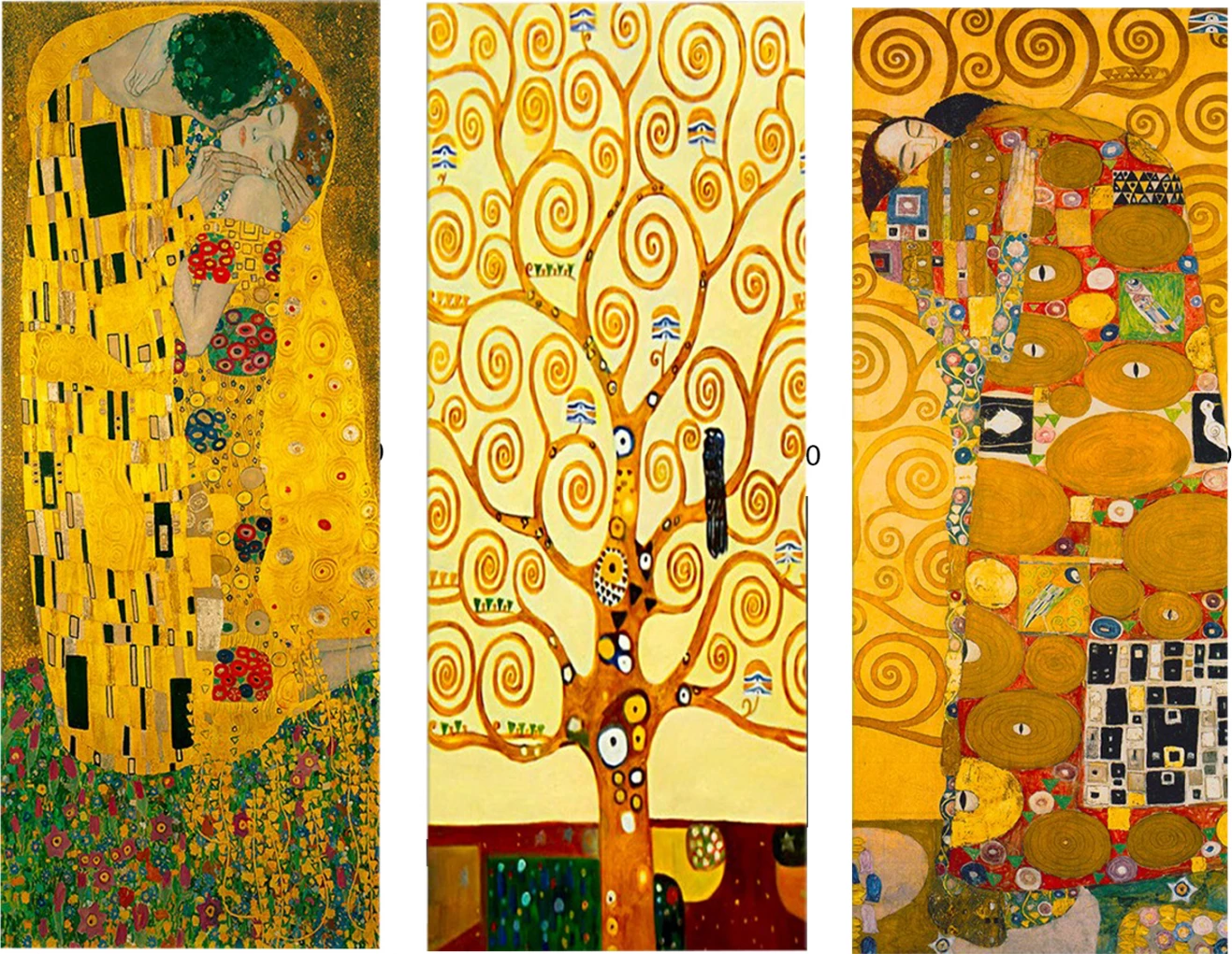 Dekorativno platno Art Nouveau, FH7204.04, 60 x 0,3 x 50 cm