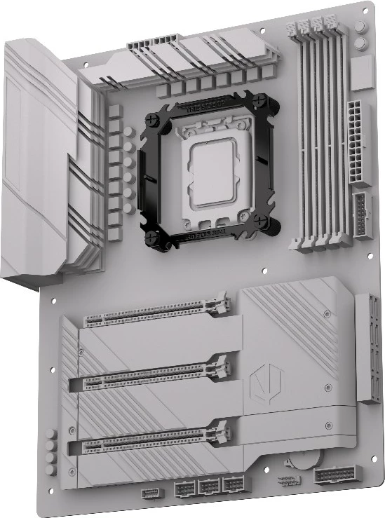 Hladilnik CPU Fortis 5 Black ARGB Endorfy EY3A014, z ARGB osvetlitvijo, črn
