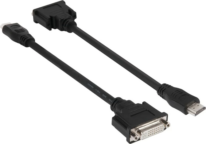 Adapter HDMI na DVI, Club3D, Plug and Play, 1920x1200, črn