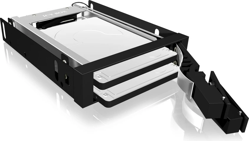 Nosilec za 2x 2,5" SATA v 3,5" režo ICY BOX, črn