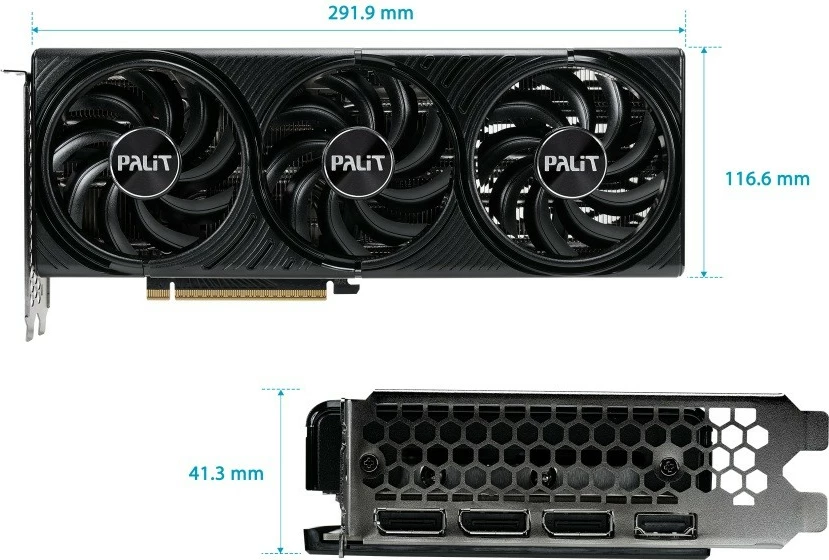 Grafična kartica Palit GeForce RTX 5070 INFINITY 3, 12 GB GDDR7, PCI-E 5.0, črna