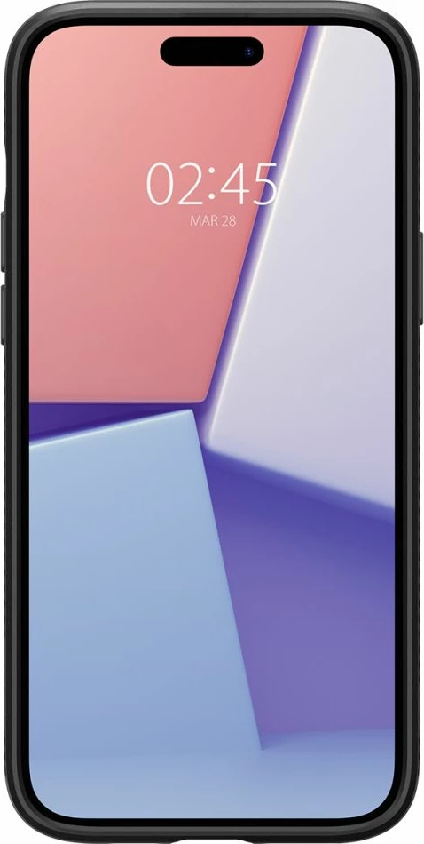 Zaščitni ovitek Liquid Air za iPhone 15 Plus, Spigen, mat črn