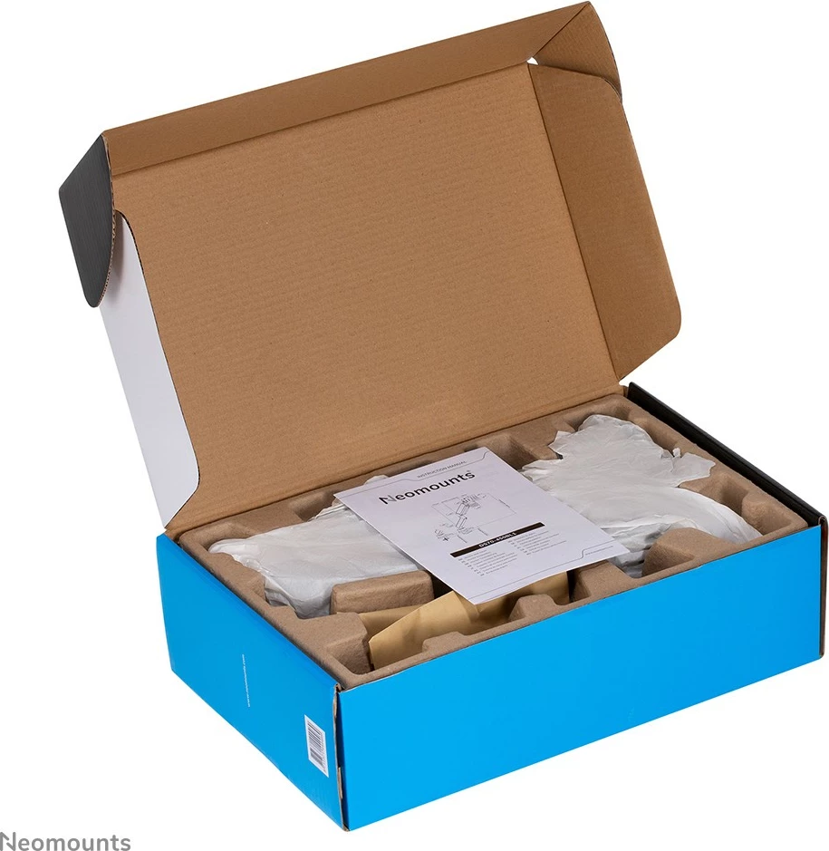 Nastavljiv nosilec za monitor Neomounts DS70-450BL1, plinska vzmet, 17–42 palcev, 15 kg, črn