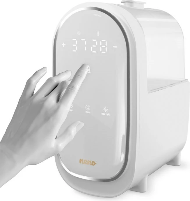 Sterilizator in grelnik 6-v-1 Neno Lindo, z LED zaslonom, bel