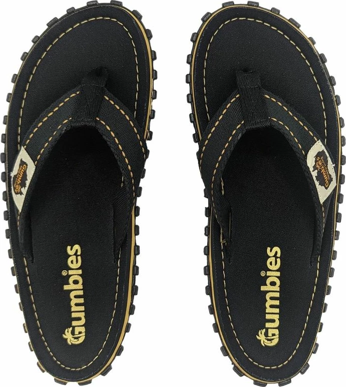 Natikači Gumbies, za moške in otroke, črni