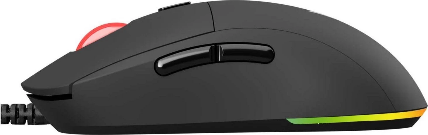 Gaming miš Savio Gambit, RGB, 12000 DPI, črna