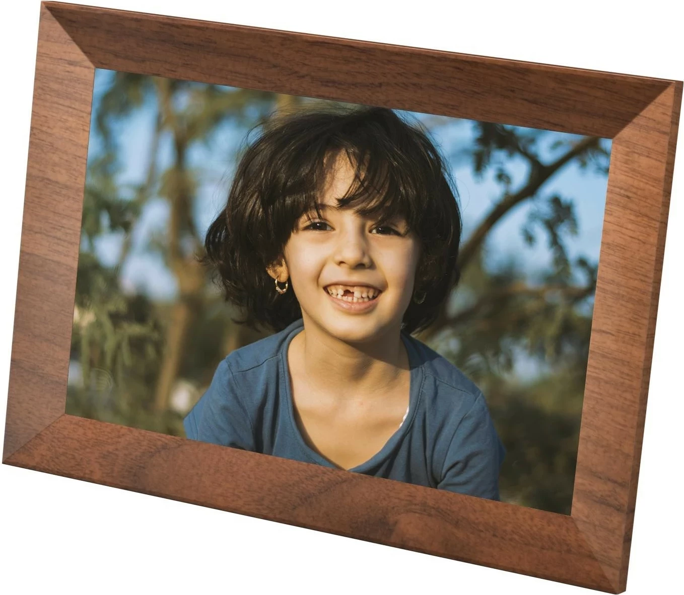 Digitalni foto okvir Kodak CF102P, 32 GB, Wi‑Fi, rjav