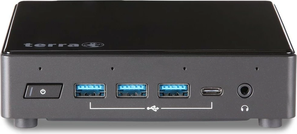 Mini računalnik Terra PC-MICRO 3100 SILENT GREENLINE, črn
