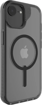 Ovitek za telefon z MagSafe za iPhone 16e/15/14/13, Zagg Santa Cruz Snap, črn