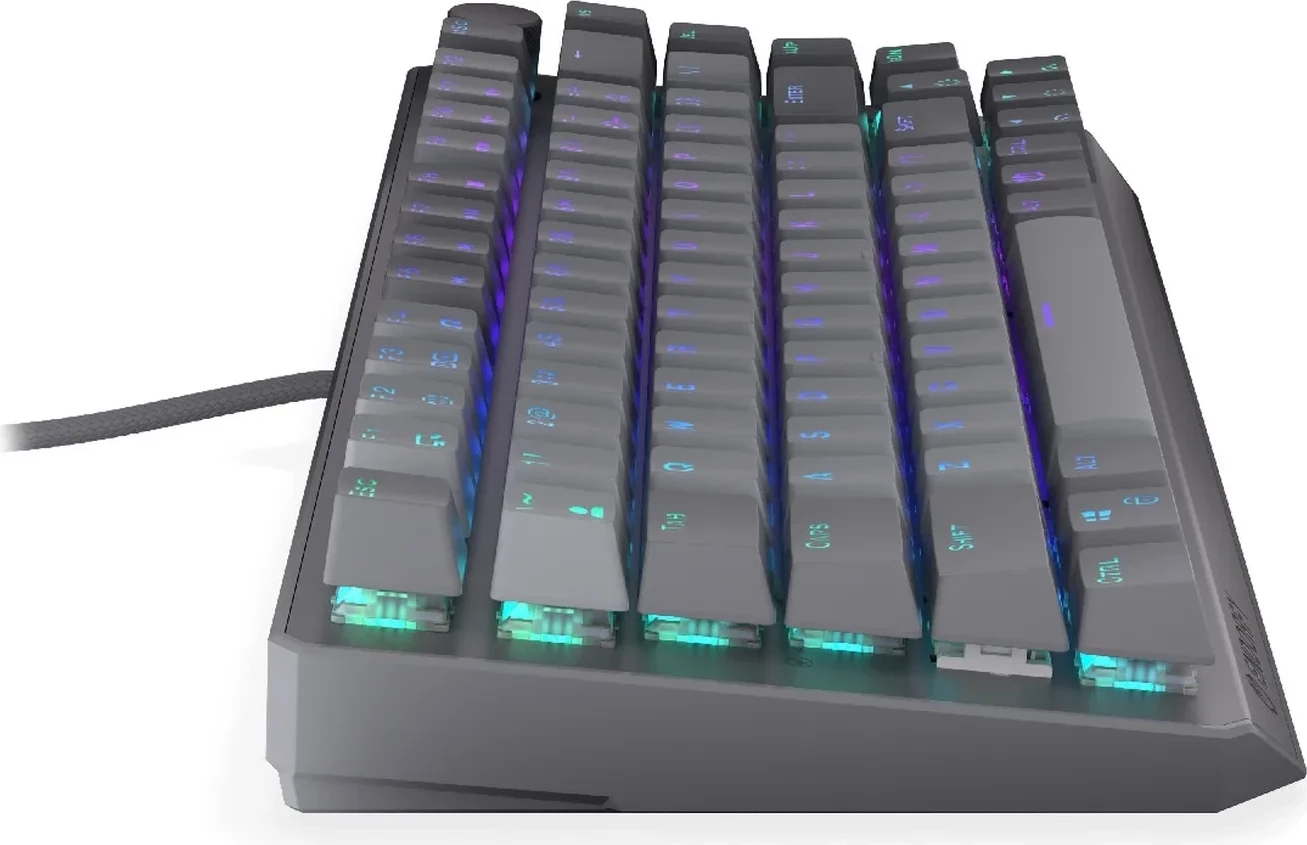 Mehanska tipkovnica 75% Endorfy Thock V2, RGB, Hot-Swap, siva