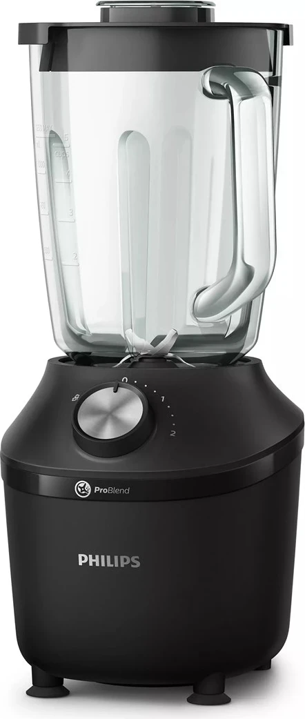 Mešalnik ProBlend Crush Tech Philips 3000 series HR2291/01, 600 W, 2 L, črn