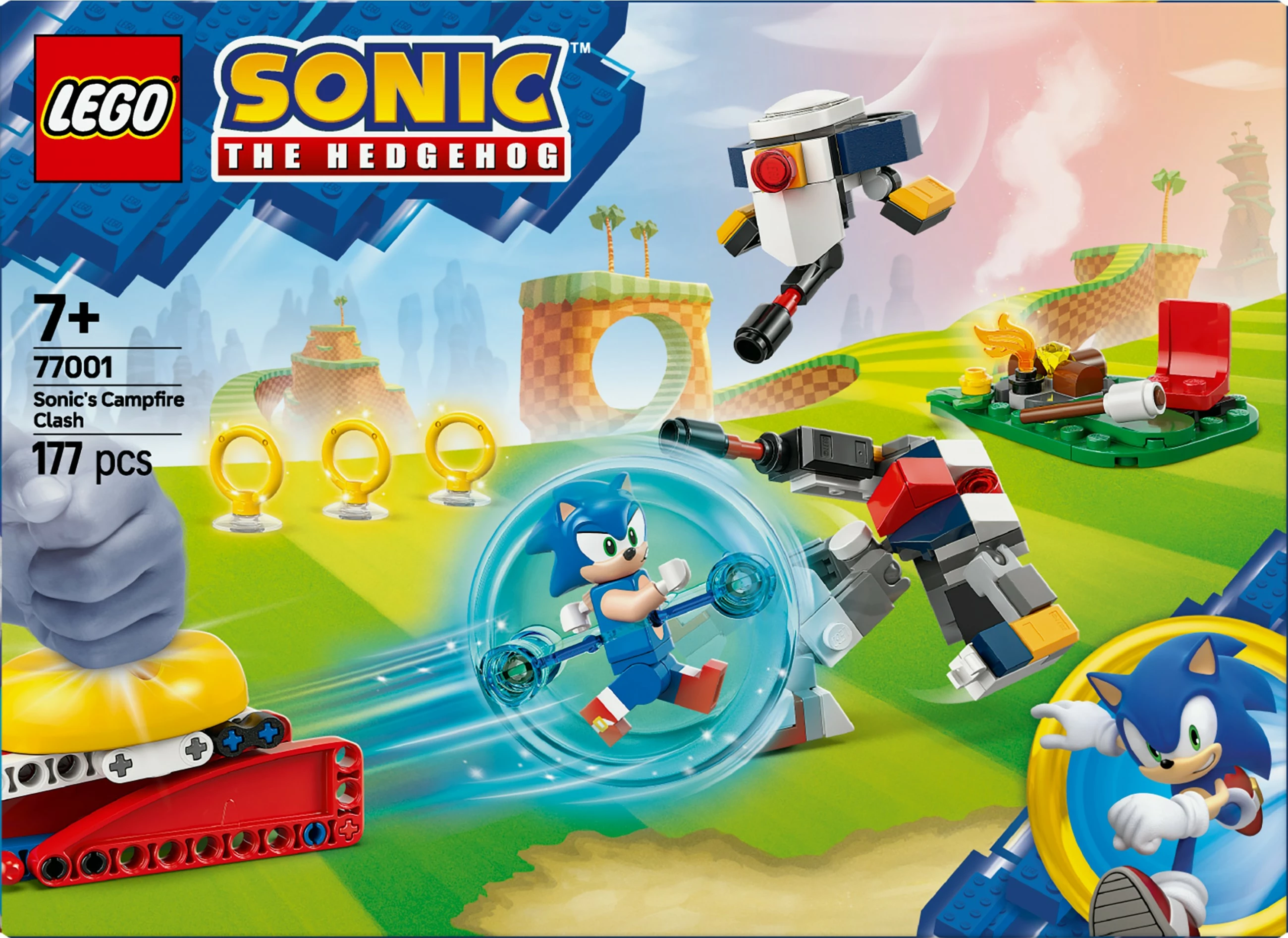 Set gradnikov Sonic the Hedgehog 77001, 177 kosov