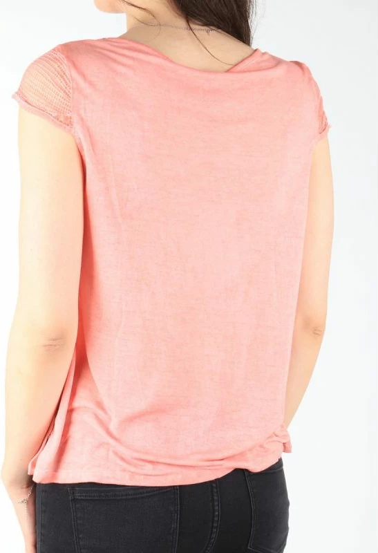 Majica za ženske Wrangler, koralna