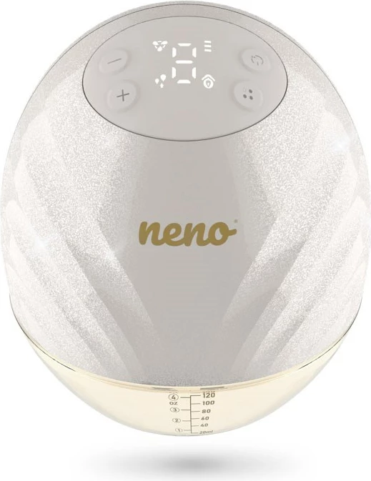 Električna prsna črpalka, brez kabla, z LCD zaslonom neno Perla