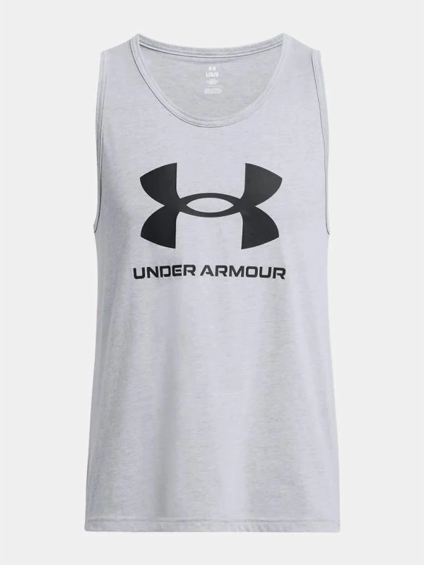 Brezrokavnik za moške Under Armour, sivi