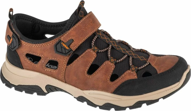 Sandali Rieker, moški, rjava
