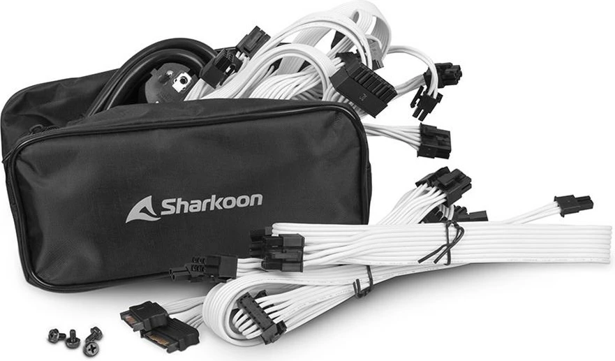 Napajalnik Sharkoon REBEL P30 Gold 1000W, ATX 3.0, modularen, bel