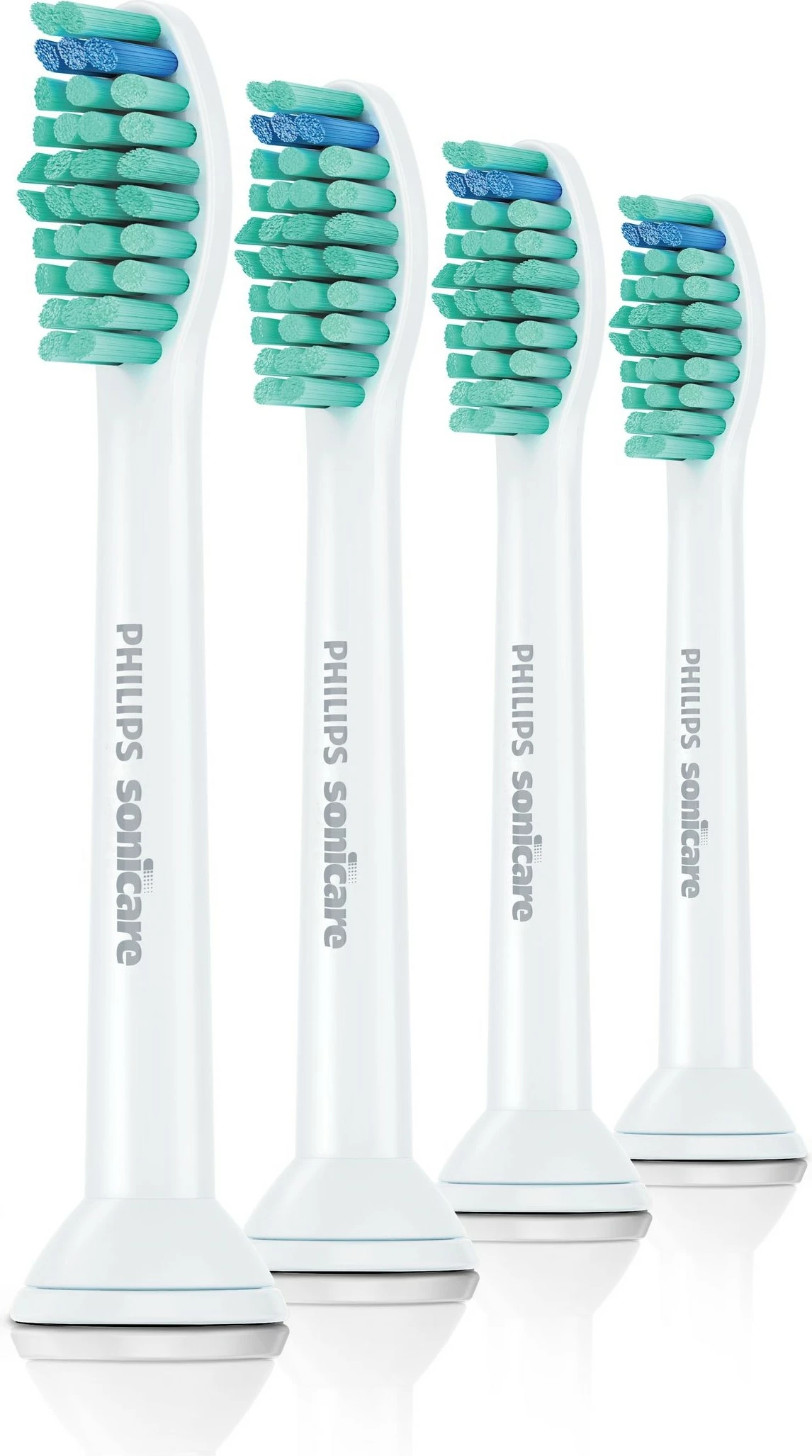Zamenjalne ščetke za zobno ščetko Philips Sonicare ProResults HX6014/07, 4 kosi, srednje, brez BPA, bele