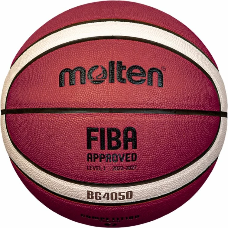 Basketbalna žoga Molten BG4050, rjava in oranžna