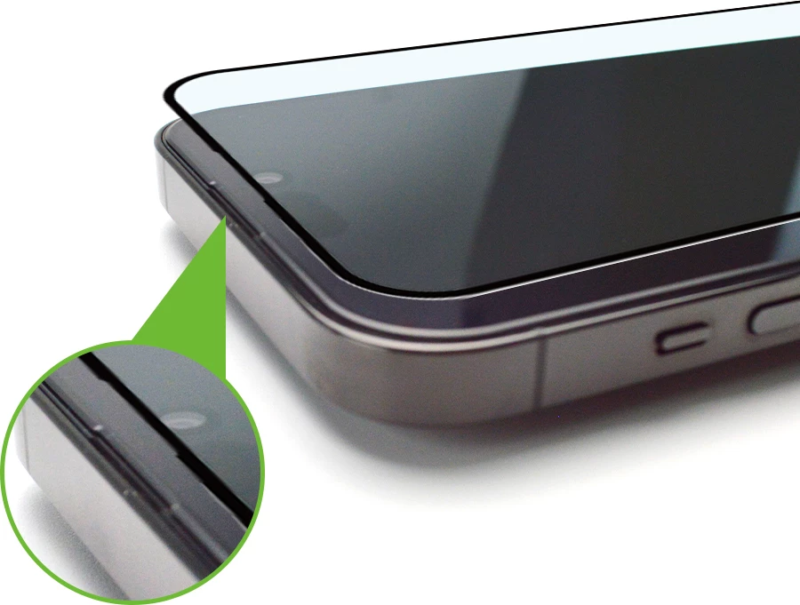 Kaljeno steklo z montažnim okvirjem za iPhone 14 Plus, Wozinsky Premium Glass, črn