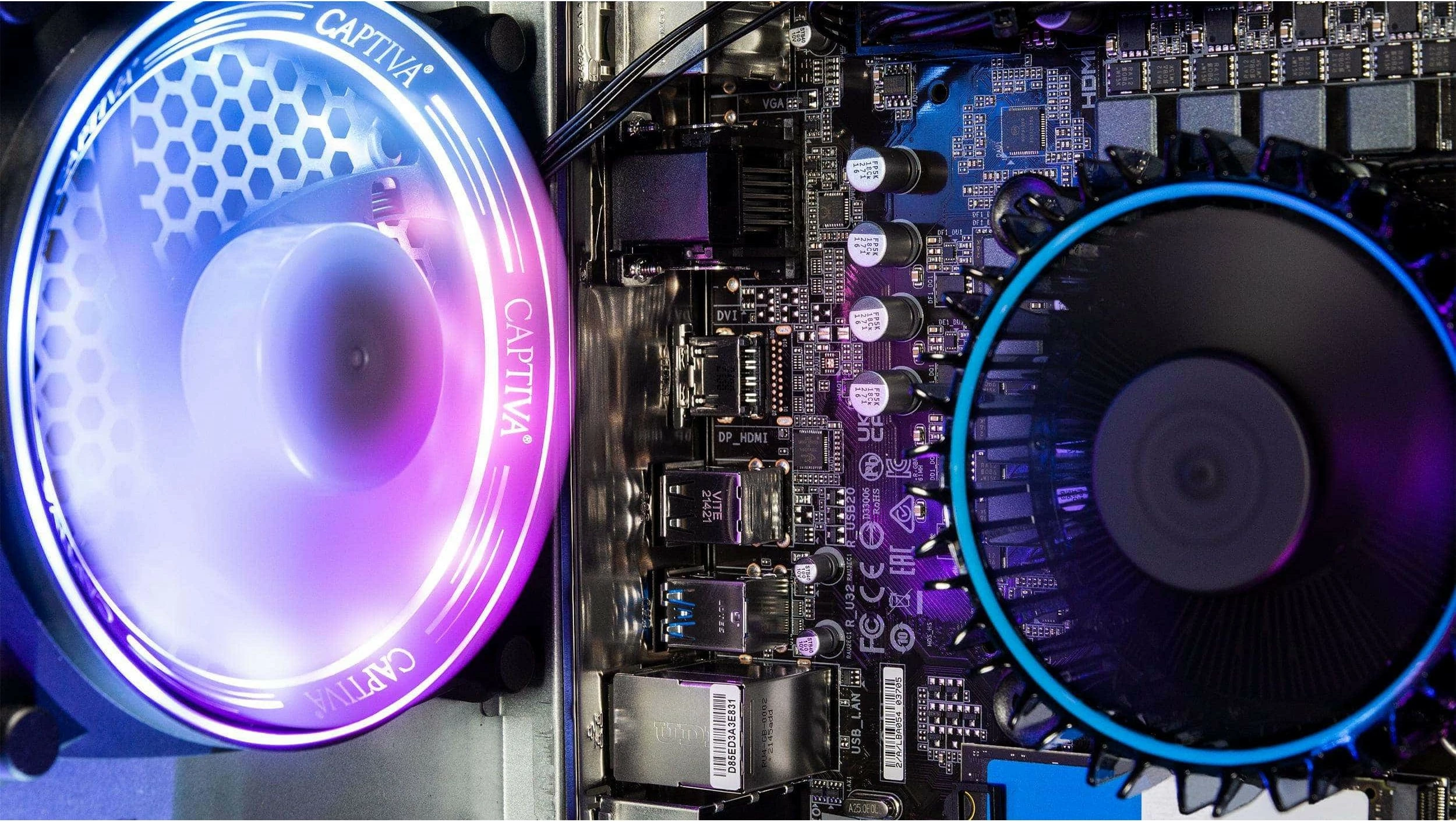 Gaming računalnik Captiva Advanced Gaming R92-769, Ryzen 7 5700X, 32GB RAM pomnilnik, 1TB SSD, RTX 5060Ti, Windows 11