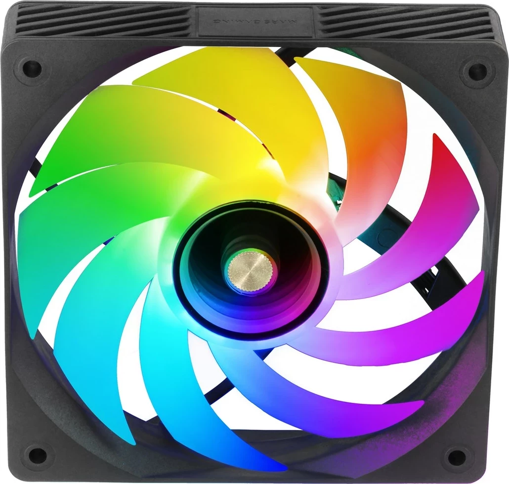 Ventilatorji za ohišje računalnika TACENS Mars Gaming MFSI4KIT, 4x12 cm, zeleni LED, črni