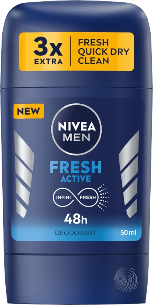 Dezodorant v stiku Fresh Active, Nivea, 50 ml