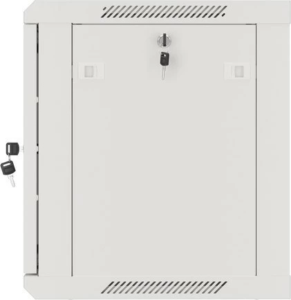 Stenski omrežni kabinet 9U, 600x450 mm, siv - Lanberg WF01-6409-00S