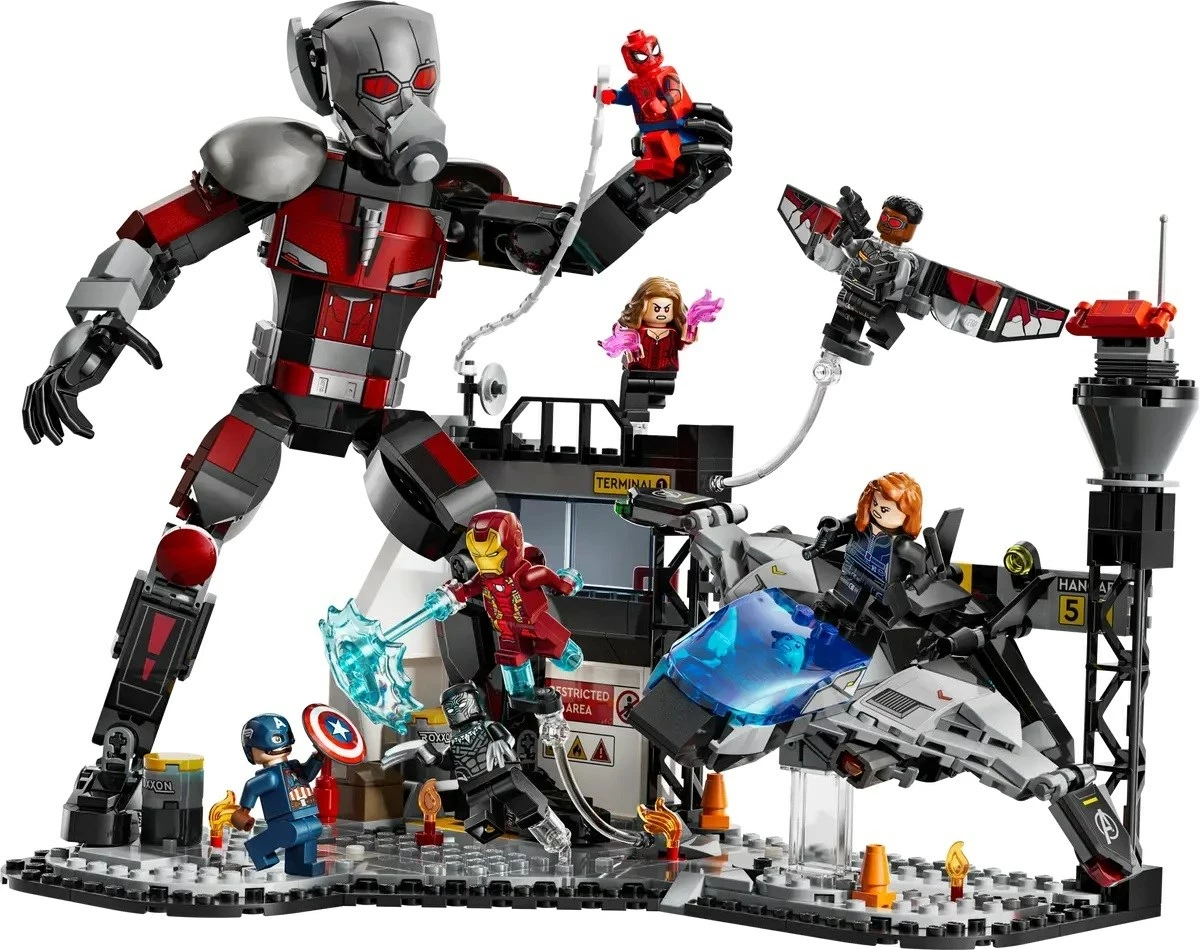 Bitka Captain America: Civil War, LEGO Marvel 76314