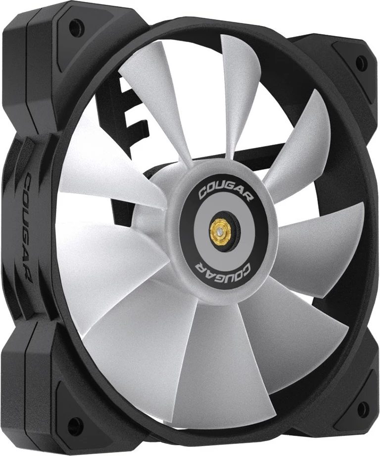 Ventilator za računalniško ohišje Cougar MHP 120 ARGB, 120 mm, črn