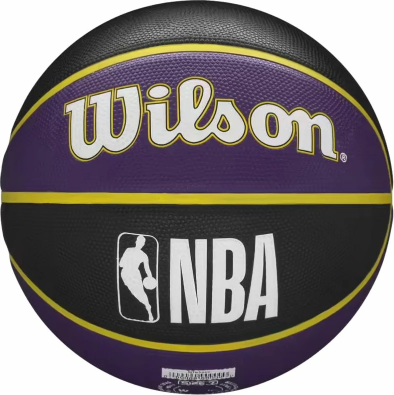 Top za košarko, Wilson NBA Team Los Angeles Lakers WTB1300XBLAL, črn in vijoličen
